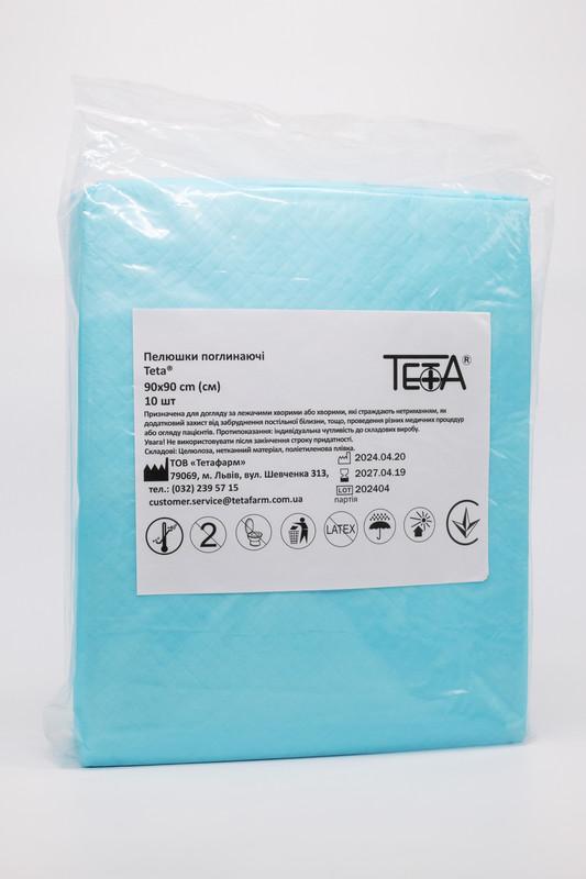 Пелюшки поглинаючі Тета 75х90см №10